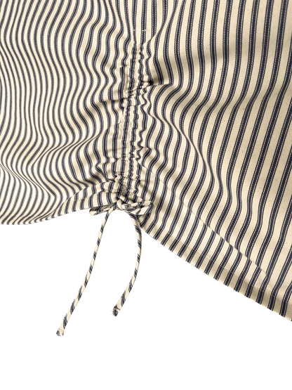 cotton napkins with drawstring handmade handcrafted stripes tablecloth